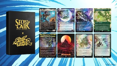 Magic y Capcom presentan una edición limitada de cartas inspiradas en Street Fighter II