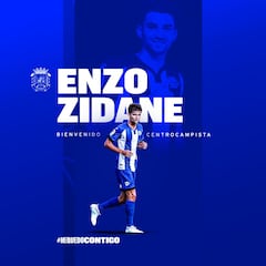 Oficial: Enzo Zidane, calidad al servicio del Fuenlabrada