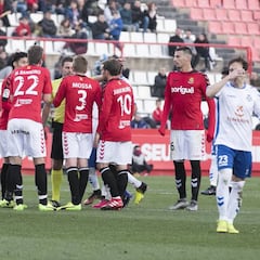 El Nàstic es el equipo más castigado de la categoría