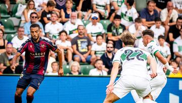 Toljan, el jugador del Levante con más minutos