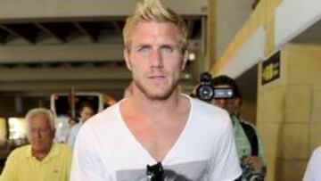 <b>EN SEVILLA. </b>Damien Perquis se mostró contento de haber llegado a un club como el Betis.