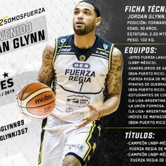 Fuerza Regia renueva a otra de sus estrellas: Jordan Glynn
