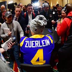 Bajas y ausencias de los Rams para el Super Bowl 2019