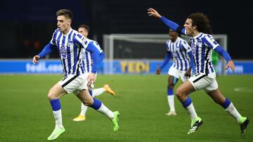 Piatek lidera la remontada del Hertha en el derbi de Berlín