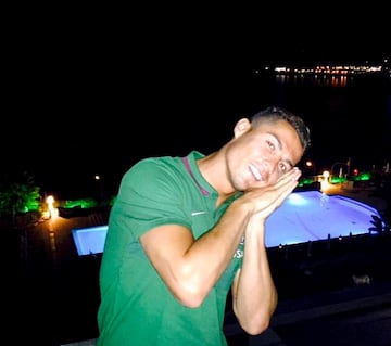 Las fotos m¨¢s graciosas del Instagram de Cristiano