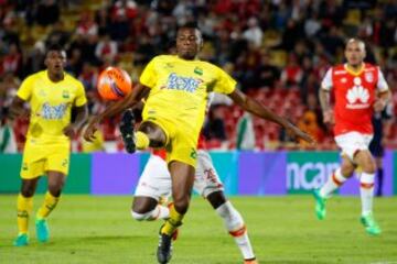 Victoria 1-0 en El Campín. El campeón es sexto con 19 puntos.