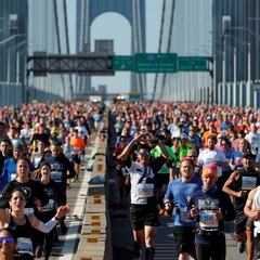 What are the New York City road & street closures for the 2021 NY Marathon?