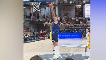 Garuba le pone el taponazo de la victoria a Campazzo y el gesto del argentino dará que hablar