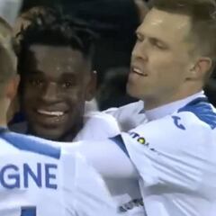 Revive el gol y la asistencia de Duván Zapata en la Copa Italia