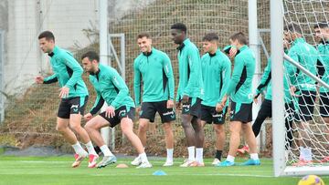 Sesión a la carta en Lezama pensando en el Atlético