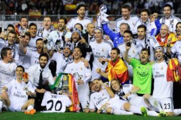 El Real Madrid campeón de la Copa del Rey.