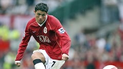 Los aficionados festejan el regreso de CR7 a Old Trafford