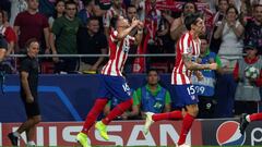 Héctor Herrera tiene debut soñado con el Atlético de Madrid