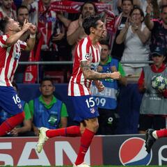 Héctor Herrera tiene debut soñado con el Atlético de Madrid