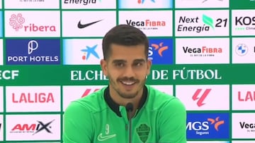 Cepeda lleva menos de un mes en Elche, pero ya se ganó el cariño de una figura: ojo a este elogio