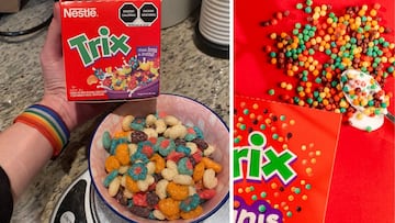 Profeco descubre que Nestlé utiliza colorantes sintéticos para elaborar el cereal Trix que están prohibidos en Europa.