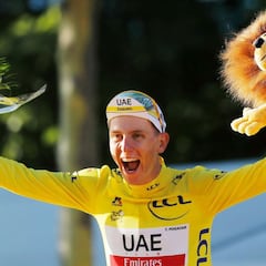 Van Aert priva a Cavendish del récord en la fiesta de Pogacar