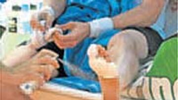 Davydenko, en el ojo del huracán.