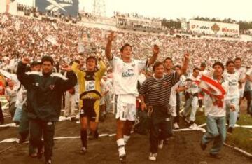 En su primer año en Ecuador, Manuel Pellegrini gana el título de Primera División con Liga de Quito.