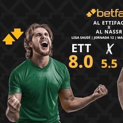 Al Ettifaq vs. Al Nassr: horario, dónde ver, pronósticos y clasificación