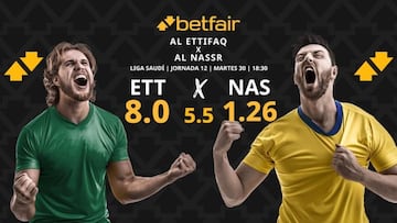 Al Ettifaq vs. Al Nassr: horario, dónde ver, pronósticos y clasificación
