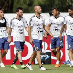 Los partidos previos contra Francia favorecen a Argentina