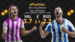 Real Valladolid vs. Real Sociedad: horario, dónde ver, pronósticos y clasificación
