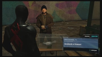 Tenemos que ayudar a Howard, un amigo de Spidey, a recuperar sus palomas perdidas