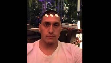 Castillo mostró en Instagram sus relajadas vacaciones