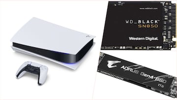 Cómo ampliar la memoria de PS5 con un disco duro SSD M.2; instalación, requisitos y compatibilidad