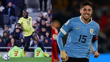Enner Valencia pone a prueba a la Uruguay de Bielsa y Valverde