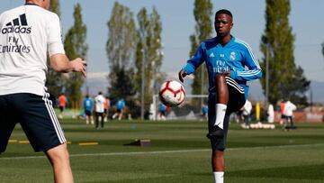 Zidane pide calma con Vinicius: "No precipitaremos su vuelta"