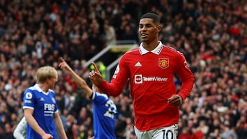 Marcus Rashford continúa marcando con Manchester United y ya suma siete juegos consecutivos Old Trafford; quiere récord de Wayne Rooney y Cristiano Ronaldo.