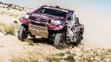 Nasser Al-Attiyah (Toyota). 