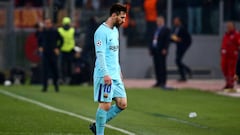 La Roma arrasa al Barcelona que se va de la Champions