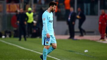 La Roma arrasa al Barcelona que se va de la Champions