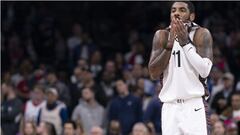 Kyrie Irving was a part of the Brooklyn Nets&#039; training came in San Diego, but was not allowed to practice when the team returned home on Tuesday.