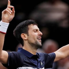 Djokovic peleará por su quinto título en París-Bercy