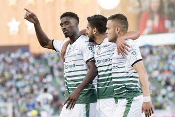 Santos ha sido uno de los grandes protagonistas del torneo y ya aseguró su lugar en la liguilla del Clausura 2018. Los de Torreón se impusieron 3-0 a Querétaro en la reaparición goleadora de Djaniny Tavares. El equipo de Robert Dante Siboldi es segundo de la clasificación y se mantienen en la persecución por el primer lugar de la tabla. 