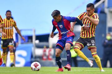 Así lució el Estadio Azul durante el partido entre Atlante y Leones Negros de la Liga de Expansión.