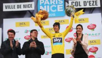 Richie Porte, ganador de la París-Niza.