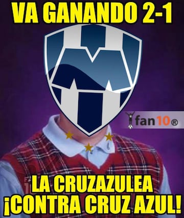 Cruz Azul y Pumas protagonizan los memes