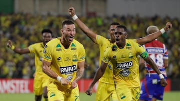 Bucaramanga, líder: Rescata empate ante Fortaleza