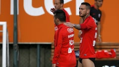 Pinilla es baja para el duelo ante Brasil por un posible desgarro