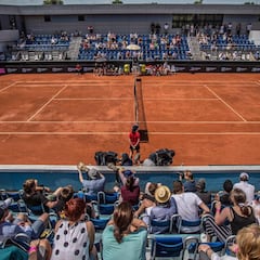 El torneo benéfico de Praga, con público y sin mascarillas