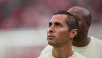 Paul Aguilar of America during the match between America and Guadalajara as part of friendly match -El Clasico de Mexico-, at NRG Stadium on October 13, 2024 in Houston, Texas, United States.