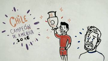 Cómic narra la historia de Alexis Sánchez en menos de 4 minutos