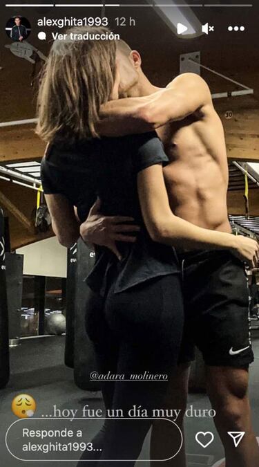 Adara Molinero se come a besos al entrenador personal de los famosos