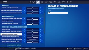 Cómo jugar a Fortnite en primera persona gracias a un bug