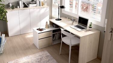 Escoge el mejor escritorio o mesa para montar tu oficina o rincón de estudio en casa